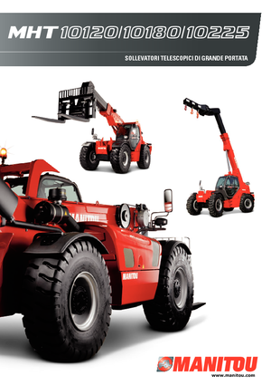 टेलीहैंडलर Manitou MHT 10180