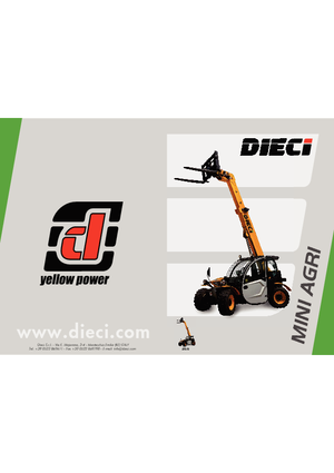 टेलीहैंडलर Dieci Mini Agri 25.6