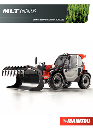 टेलीहैंडलर Manitou MLT 625-75 H