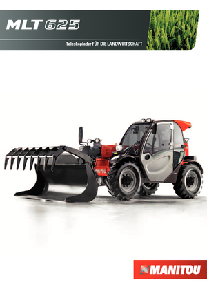 टेलीहैंडलर Manitou MLT 625-75 H