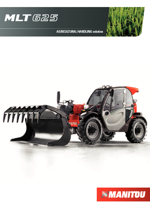 टेलीहैंडलर Manitou MLT 625-75 H