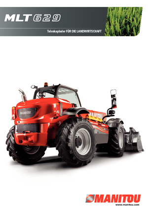 टेलीहैंडलर Manitou MLT 629 20