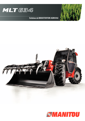 टेलीहैंडलर Manitou MLT 634-120  LSU