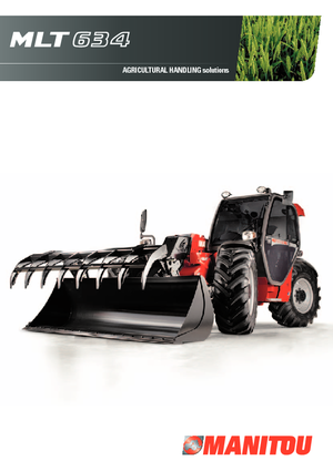 टेलीहैंडलर Manitou MLT 634-120  LSU