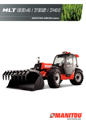 टेलीहैंडलर Manitou MLT 741-120 LSU PS