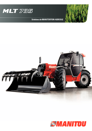 टेलीहैंडलर Manitou MLT 735-120 LSU