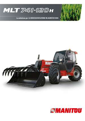 टेलीहैंडलर Manitou MLT 741-120 H LSU