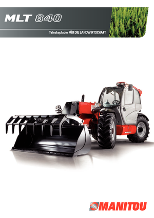 टेलीहैंडलर Manitou MLT 840-115 PS