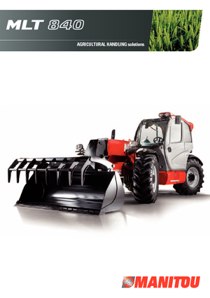 टेलीहैंडलर Manitou MLT 840-115 PS