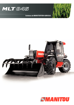 टेलीहैंडलर Manitou MLT 845-120 LSU