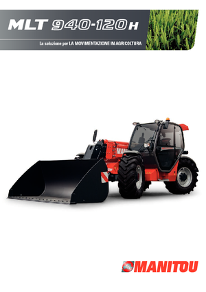 टेलीहैंडलर Manitou MLT 940-120 H LSU