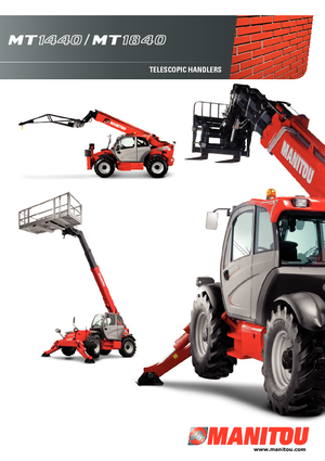 टेलीहैंडलर Manitou MT 1840 Comfort