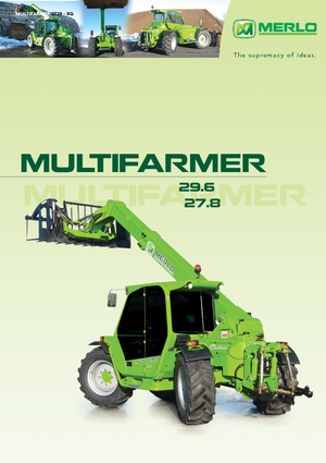 टेलीहैंडलर Merlo Multifarmer 27.8