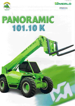 टेलीहैंडलर Merlo P 101.10 K