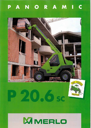 टेलीहैंडलर Merlo P 20.6 SC