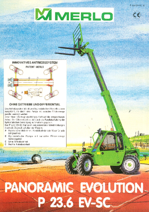 टेलीहैंडलर Merlo P 23.6 EV