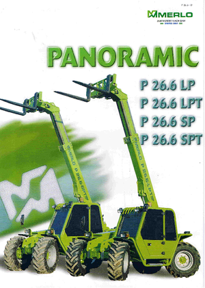 टेलीहैंडलर Merlo P 26.6 LP/SP