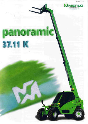 टेलीहैंडलर Merlo P 37.11 K