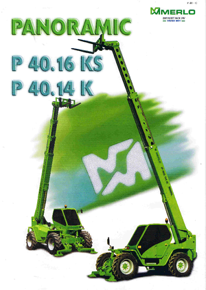 टेलीहैंडलर Merlo P 40.16 KS