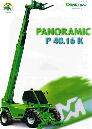 टेलीहैंडलर Merlo P 40.16 K