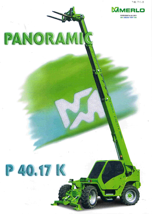 टेलीहैंडलर Merlo P 40.17 K