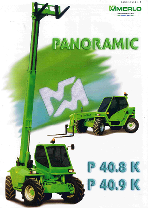 टेलीहैंडलर Merlo P 40.9 K