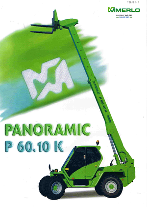 टेलीहैंडलर Merlo P 60.10 K