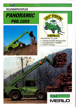 टेलीहैंडलर Merlo P 60.10 XS