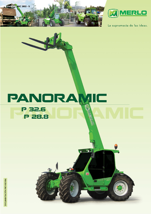 टेलीहैंडलर Merlo Panoramic P 28.8 L Plus