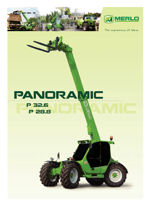 टेलीहैंडलर Merlo Panoramic P 28.8 L Plus