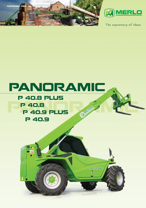 टेलीहैंडलर Merlo Panoramic P 40.9 Plus