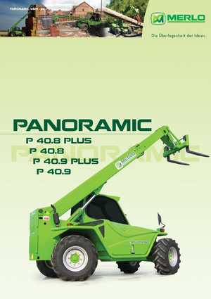 टेलीहैंडलर Merlo Panoramic P 40.9 Plus