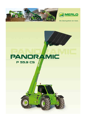 टेलीहैंडलर Merlo Panoramic P 55.9 CS