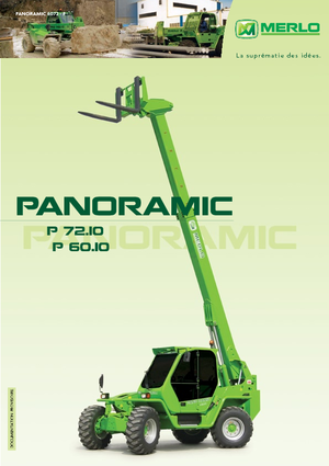 टेलीहैंडलर Merlo Panoramic P 72.10