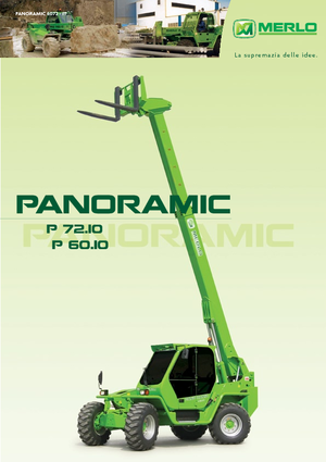 टेलीहैंडलर Merlo Panoramic P 72.10