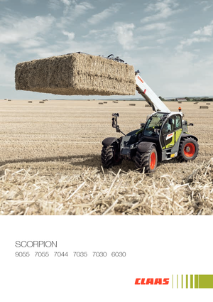 टेलीहैंडलर Claas Scorpion 7055