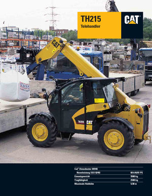 टेलीहैंडलर Caterpillar TH215