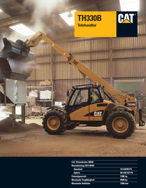 टेलीहैंडलर Caterpillar TH330B