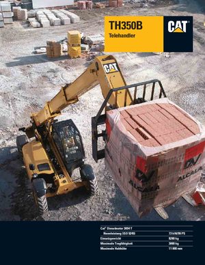 टेलीहैंडलर Caterpillar TH350B