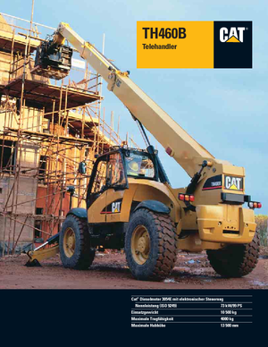 टेलीहैंडलर Caterpillar TH 460 B