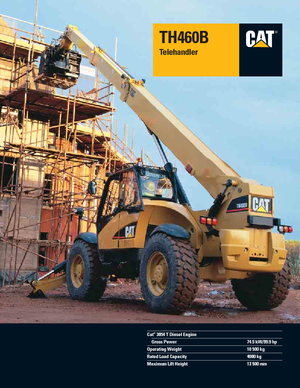 टेलीहैंडलर Caterpillar TH 460 B