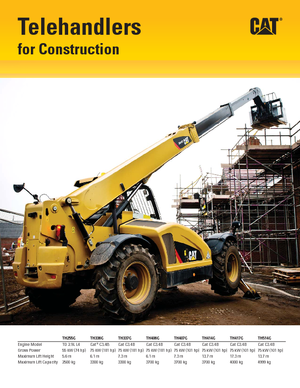 टेलीहैंडलर Caterpillar TH514C