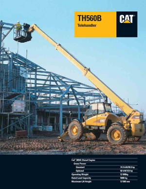 टेलीहैंडलर Caterpillar TH 560 B