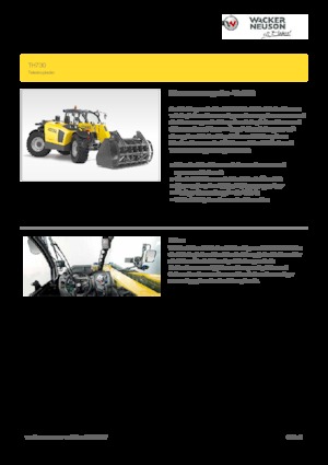 टेलीहैंडलर Wacker Neuson TH730