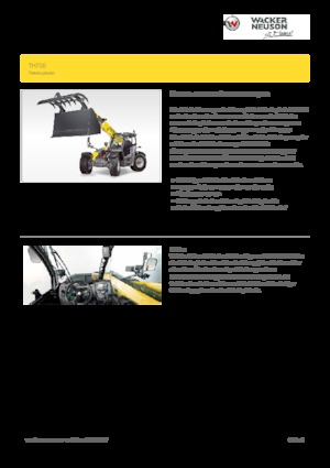 टेलीहैंडलर Wacker Neuson TH755