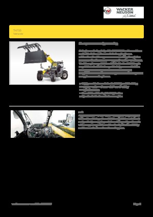 टेलीहैंडलर Wacker Neuson TH755