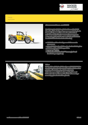 टेलीहैंडलर Wacker Neuson TH955