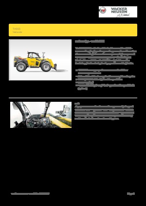 टेलीहैंडलर Wacker Neuson TH955