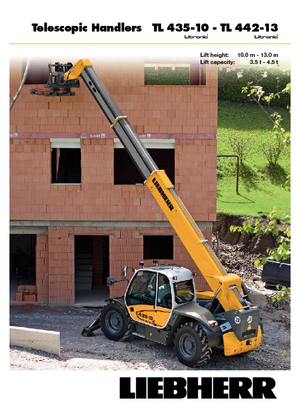 टेलीहैंडलर Liebherr TL 435-13