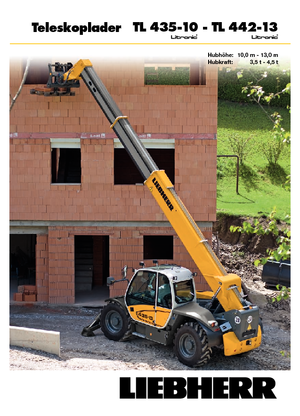 टेलीहैंडलर Liebherr TL 445-10